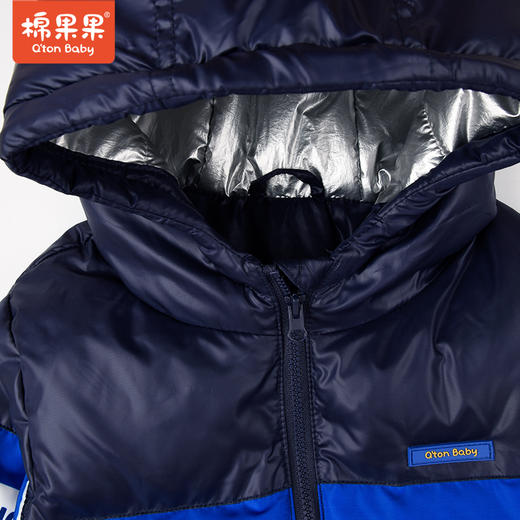 棉果果冬季男童中长款羽绒服M412102921681 商品图5