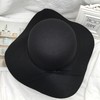韩式复古百搭蝴蝶结礼帽女圆顶羊毛呢大檐盆帽 商品缩略图2