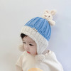 【给宝宝最温暖的呵护】儿童针织帽秋冬毛线时尚韩版帽男宝宝保暖护耳潮网红帽子 商品缩略图2