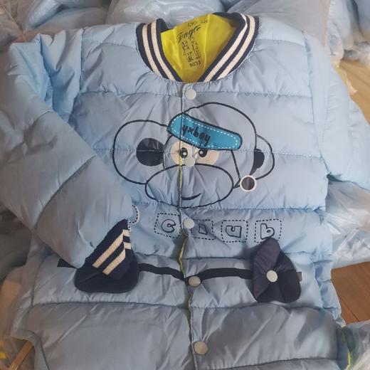 冬季童装儿童羽绒棉服男童女童棉衣宝宝棉花内胆加厚秋冬外套 商品图3