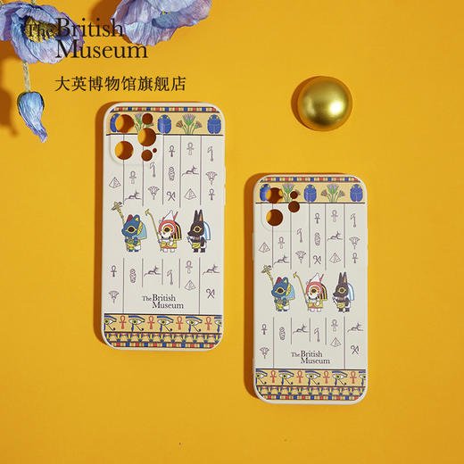 定制大英博物馆官方埃及萌神系列手机壳iPhone12promax华为P40 商品图0