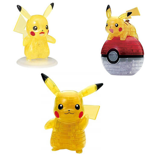 精灵宝可梦 拼图系列 透明3D立体拼图 玩具 商品图0