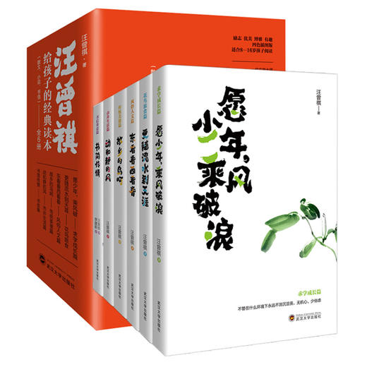 预售至15号 【儿童文学】汪曾祺给孩子的经典读本  影响孩子一生的6大主题阅读 商品图0