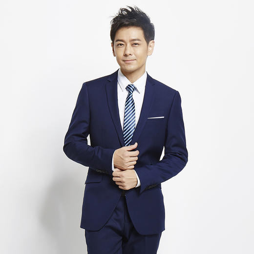 【人气爆款】西装男外套秋装时尚修身商务休闲通勤小西装单西服男 商品图5