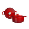 BGA2401   Breguet琅彩系列珐琅铸铁锅（经典红） 商品缩略图0