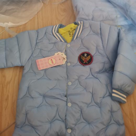 冬季童装儿童羽绒棉服男童女童棉衣宝宝棉花内胆加厚秋冬外套 商品图2