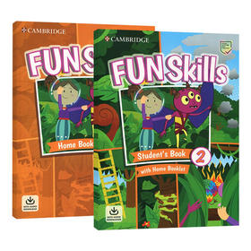 新版剑桥少儿英语YLE考试一级官方备考书 英文原版 Fun Skills Level 2 for Pre A1 Starters 学生用书+练习册 英文版进口原版书籍