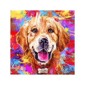 【折扣商品 不退不换】1600片 平面拼图 塑料拼图 H2623 Frank Harris-黄金猎犬