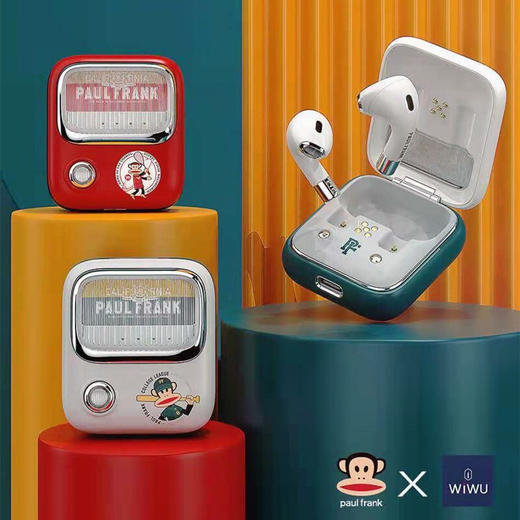 大嘴猴 paulfrank TWS复古耳机 APF-04 商品图2