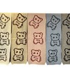 【不挑肤色 亲肤保暖】秋冬小熊腈纶拉毛针织围巾韩版女双面印花保暖多功能披肩 商品缩略图4