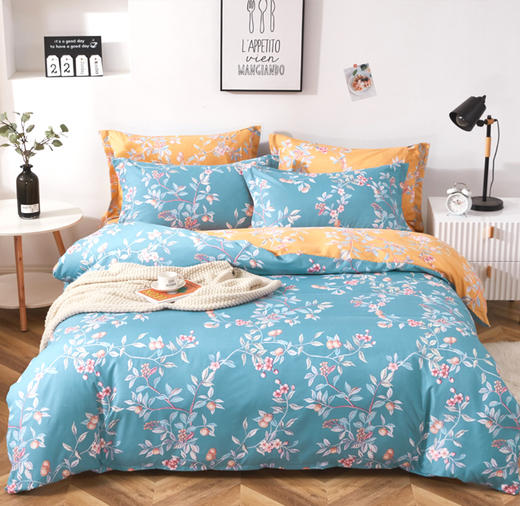 【欧贝尔专场】全活印花亲肤四件套 商品图0