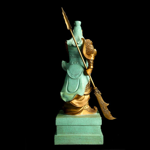 宇达青铜全铜摆件《义炳乾坤》铜工艺品 关公礼品  家居装饰摆件 商品图3