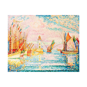 【折扣商品 不退不换】2000片 平面拼图 塑料拼图 H2657 Paul Signac-灯塔