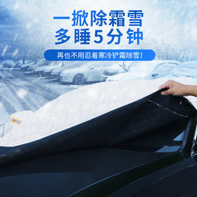 加厚前挡风玻璃雪挡