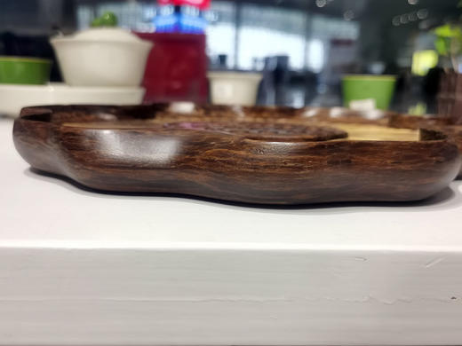 荷花茶盘° 湘妃竹 商品图4