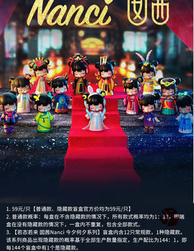 若态若来 囡茜Nanci 今夕何夕 12只/盒 盲盒
