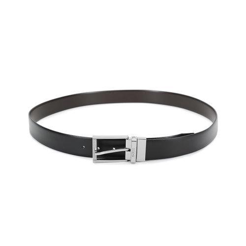 【国内现货】HUGO BOSS/雨果博斯 2021款 男士皮革针扣式双面皮带腰带 50408135 商品图2