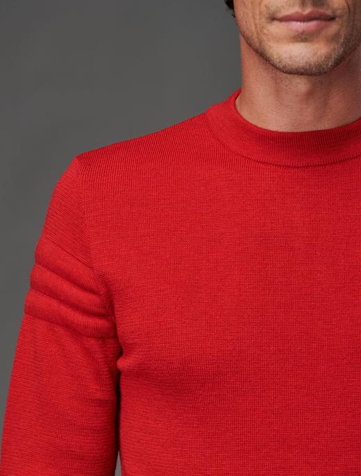 Fusalp - Damien - Red - 男装 - 针织衫 - 红色 商品图4