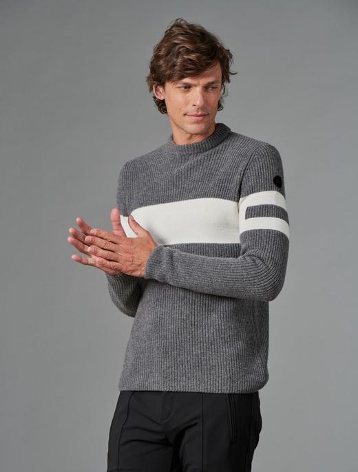 Fusalp - Celestin - Grey - 男装 - 针织衫 - 灰色 商品图0