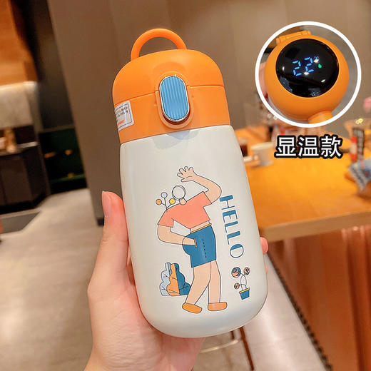 少女心可爱韩版保温杯 学生男儿童便携餐饮用具卡通喝水杯子 商品图10
