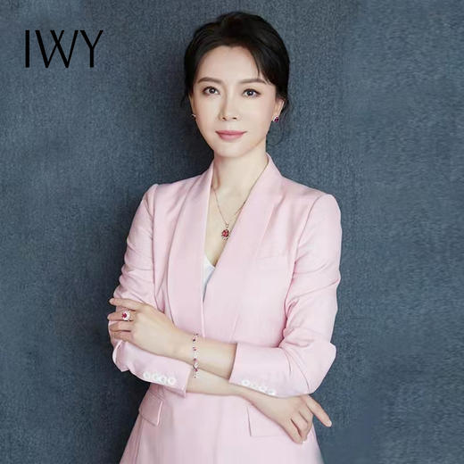IWY/陈数-明星同款粉色西装套装通勤工作服201015CP1 商品图2