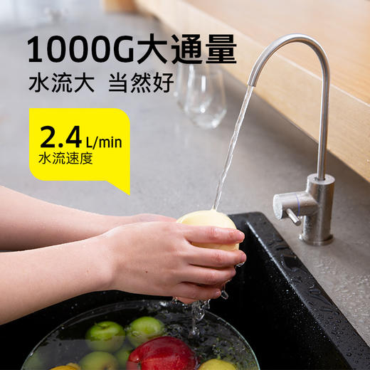 KARCHER卡赫净水器家用直饮台下超薄RO反渗透净水器 无桶大通量纯水机除水垢重金属德国凯驰集团 【2.4L/min】超薄厨下净水器1000G 商品图1