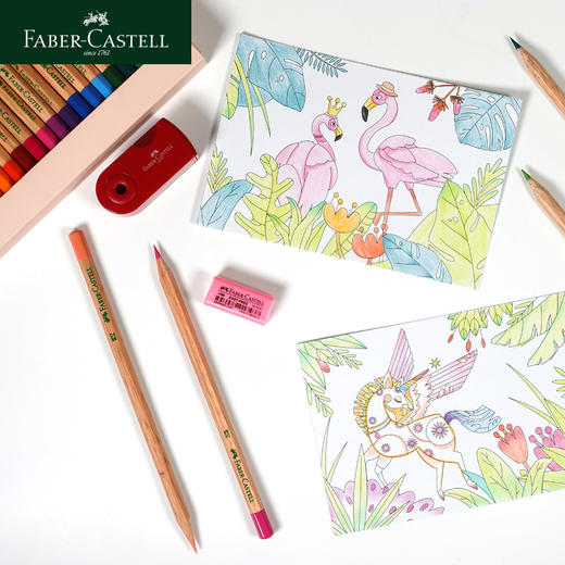 德国辉柏嘉 红系列 环保油性彩铅 24Ins风礼盒 商品图4