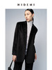 HIDEMI 黑色日本丝绒廓形两粒扣多穿式西装 商品缩略图8