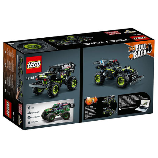 乐高MonsterJam® GraveDigger®车42118 商品图1
