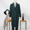 FOCALS福柯斯冬季新款休闲长款纯色羊毛大衣外套FYQDK826G7 商品缩略图0
