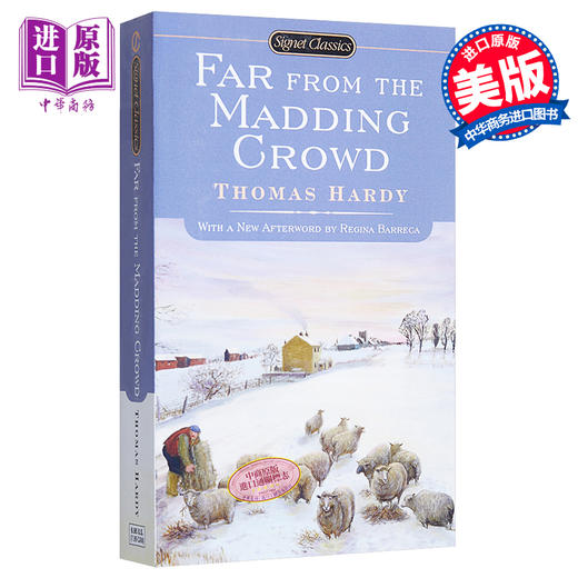 预售 远离尘嚣 英文原版小说英文版 Far From the Madding Crowd 英文原版进口书籍 商品图0