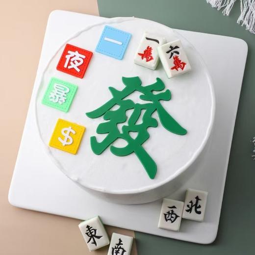 祝寿蛋糕装饰摆件 软胶发字摆件 男士生日快乐烘焙装扮發字配件 商品图5