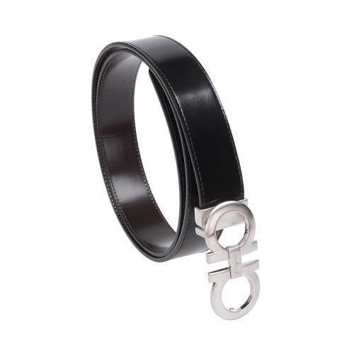 【现货秒发】Salvatore Ferragamo/菲拉格慕 男士牛皮板扣式双面皮带腰带 675542 商品图13