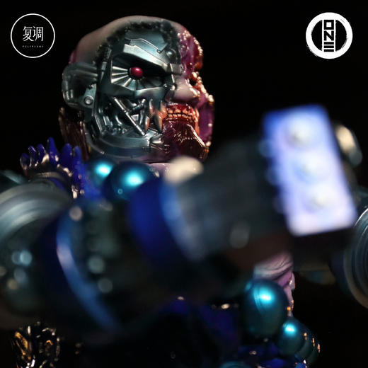 现货 壹工坊 蓝调达摩 搪胶潮玩 摆件 潮流玩具 商品图9