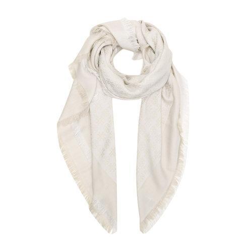 【国内现货】Tory Burch/汤丽柏琦 TB围巾 女士羊毛/桑蚕丝围巾 45664 商品图1