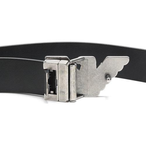 【国内现货】Emporio Armani/安普里奥阿玛尼   男士牛剖层移膜革/聚氨酯针扣/板扣可替换扣头双面皮带腰带 Y4S270 YLP4X 商品图3