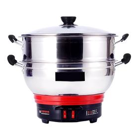 电饭煲炒菜煮饭一体锅多功能电热锅家用宿舍煮面锅小电锅2-4人蒸