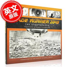 现货 银翼杀手2049 电影分镜故事板 艺术画册设定集 英文原版 Blade Runner 2049:The Storyboards 原画设计手稿 视觉草图 精装