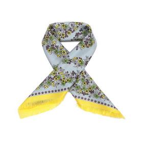 【国内现货】Tory Burch/汤丽柏琦 2021款 TB围巾 女士桑蚕丝方巾丝巾围巾 77331