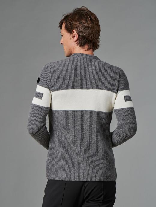 Fusalp - Celestin - Grey - 男装 - 针织衫 - 灰色 商品图1