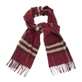 【国内现货】BURBERRY/博柏利 男女通用款羊绒围巾 80216951