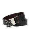 【现货秒发】BALLY/巴利 男士皮质板扣式双面皮带腰带 B BUCKLENAMEL 35 M 商品缩略图0