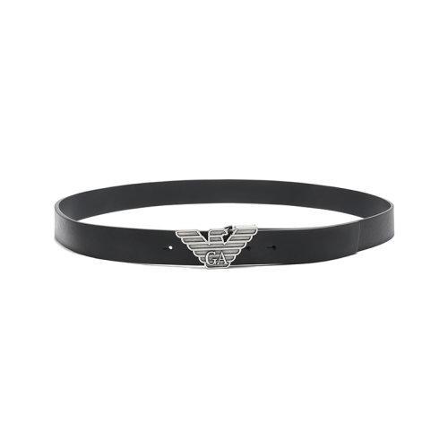 【国内现货】Emporio Armani/安普里奥阿玛尼   男士牛剖层移膜革/聚氨酯针扣/板扣可替换扣头双面皮带腰带 Y4S270 YLP4X 商品图2