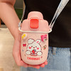 【可爱胖胖保温杯】保温杯女士颜值带吸管304不锈钢儿童便携水壶餐饮用具学生上学水杯 商品缩略图3