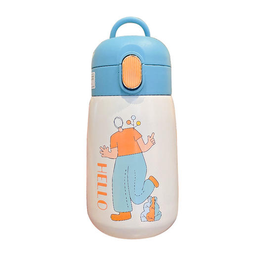 少女心可爱韩版保温杯 学生男儿童便携餐饮用具卡通喝水杯子 商品图4