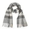 【国内现货】BURBERRY/博柏利 男女通用款山羊绒长方形围巾80184571 商品缩略图1