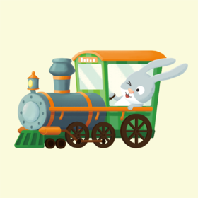 1阶-动物交通：火车