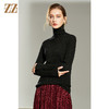 佐尔美2021冬季新款 100%山羊绒高领Z字针绣法羊绒衫女E14MS08 商品缩略图1
