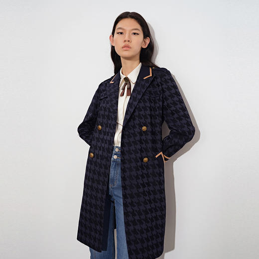 诗篇时尚复古个性长风衣6C31307048 商品图2