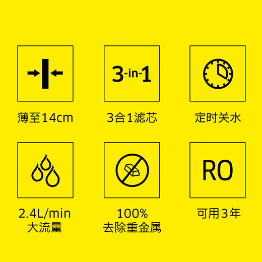 KARCHER卡赫净水器家用直饮台下超薄RO反渗透净水器 无桶大通量纯水机除水垢重金属德国凯驰集团 【2.4L/min】超薄厨下净水器1000G 商品图3